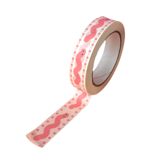 Washi Tape - Worms