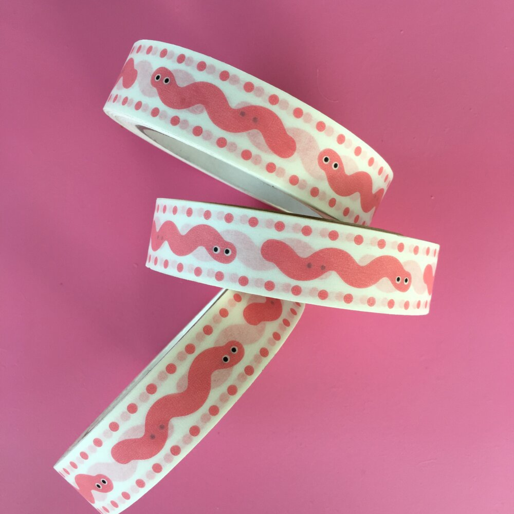 Washi Tape - Worms