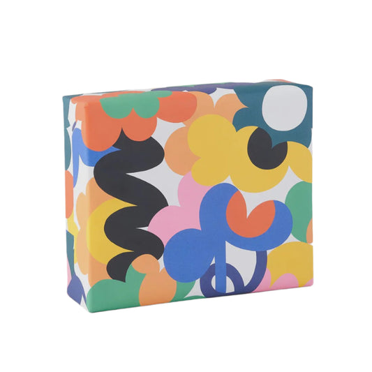 Gift Wrap - Abstract Flowers