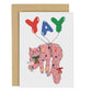 Yay Cat Birthday Card