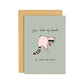 cheeky you stole my heart card