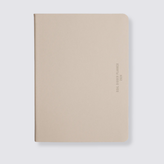 2024 Goal Digger Diary - Classic / Sand