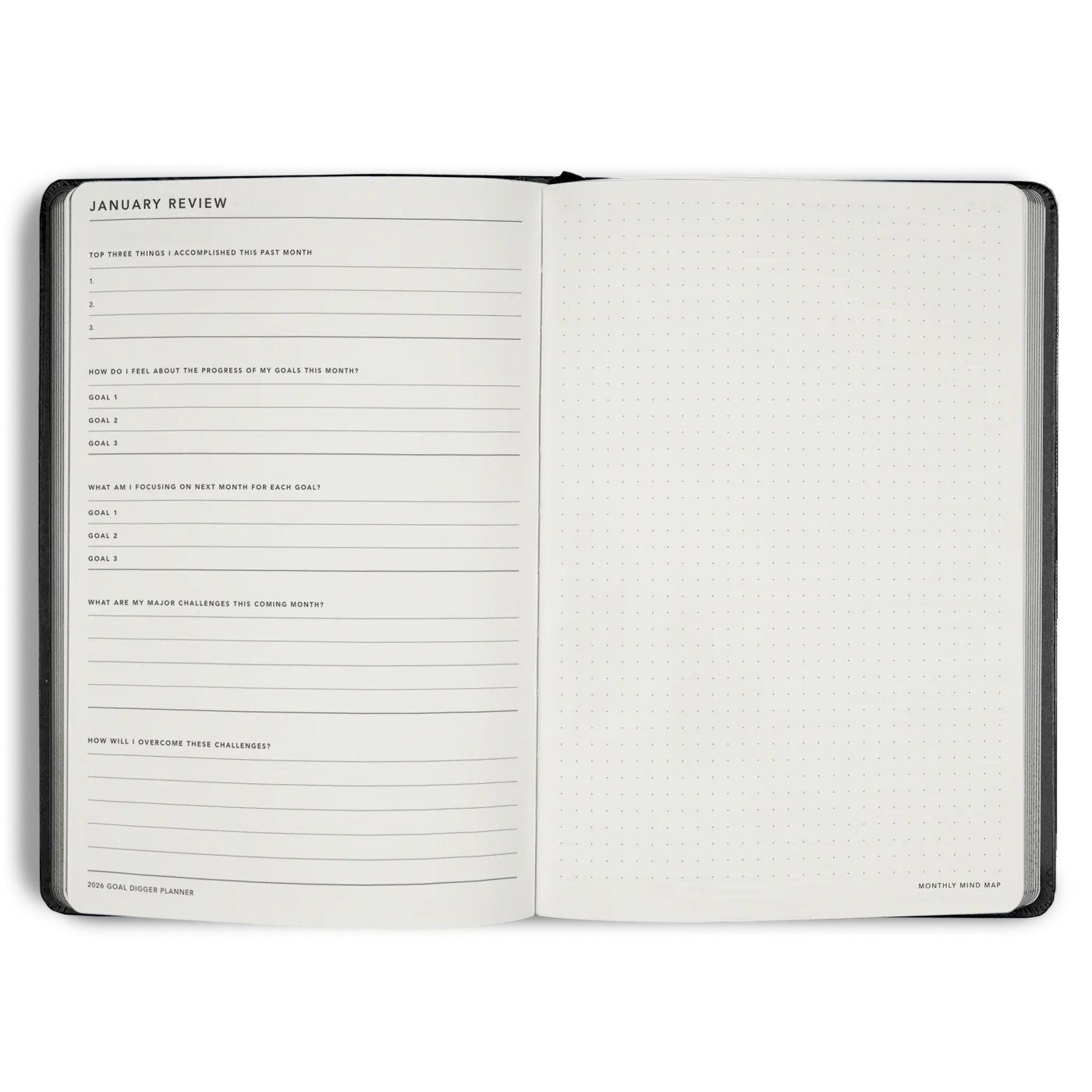 2026 Goal Digger Diary - Bold / Element Blue