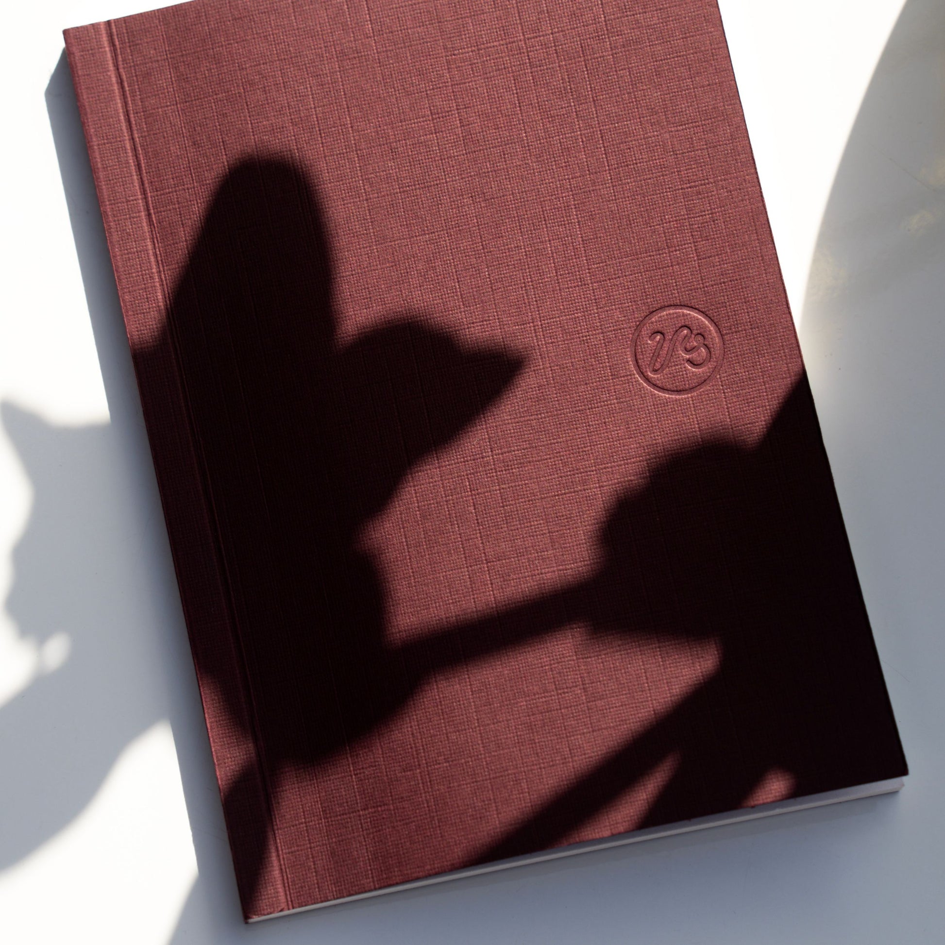 Pocket Notebook - Mulberry Red
