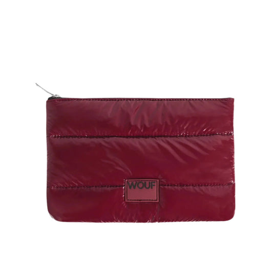 Wouf - Glossy Pouch - Burgundy