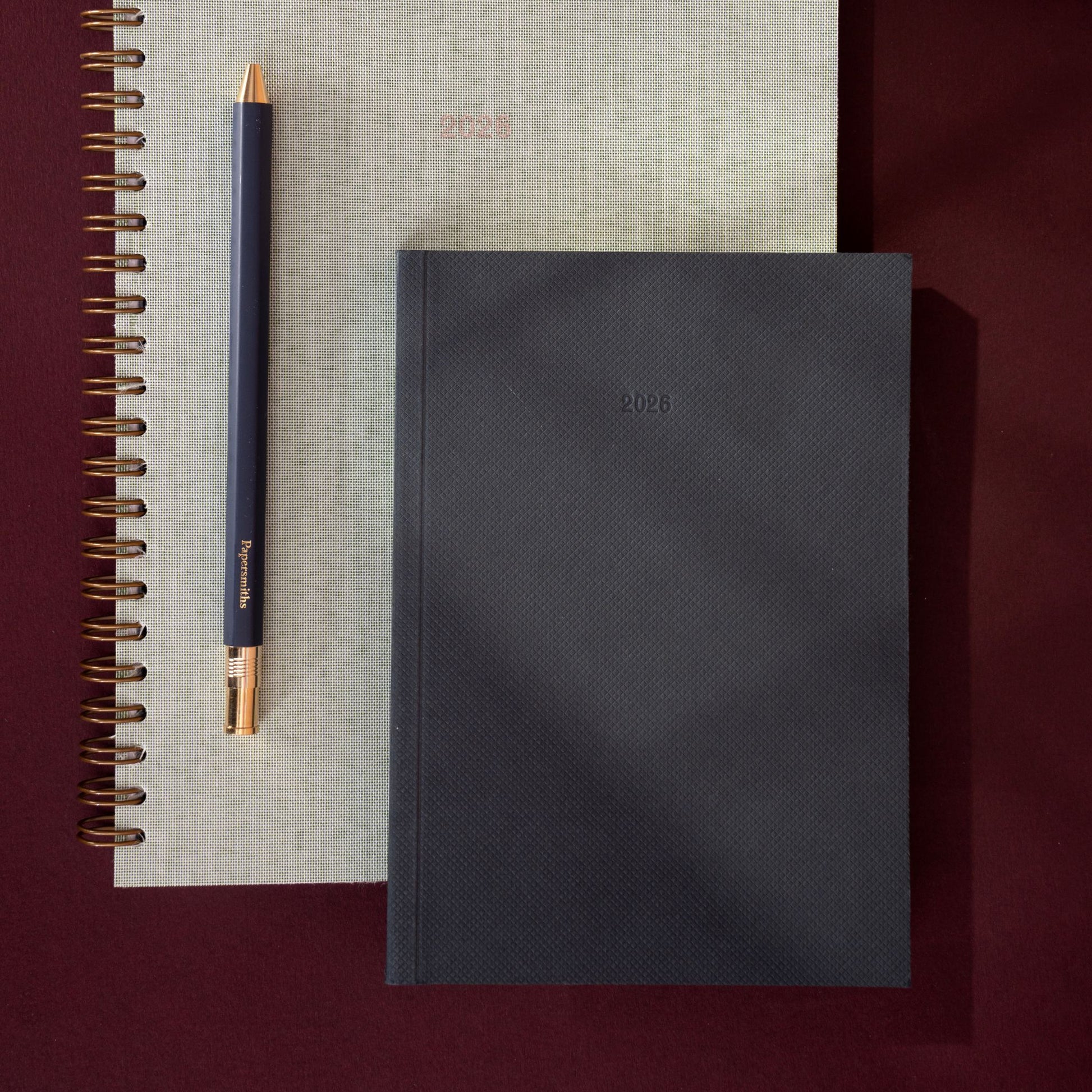 2026 Pocket Diary - Charcoal Grey
