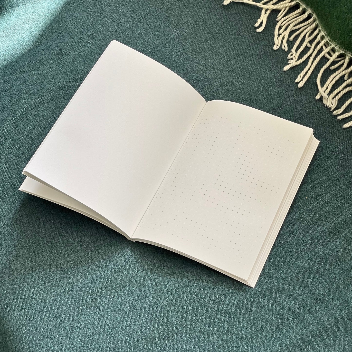 Black Graph A5 Notebook - Dot Grid and Plain