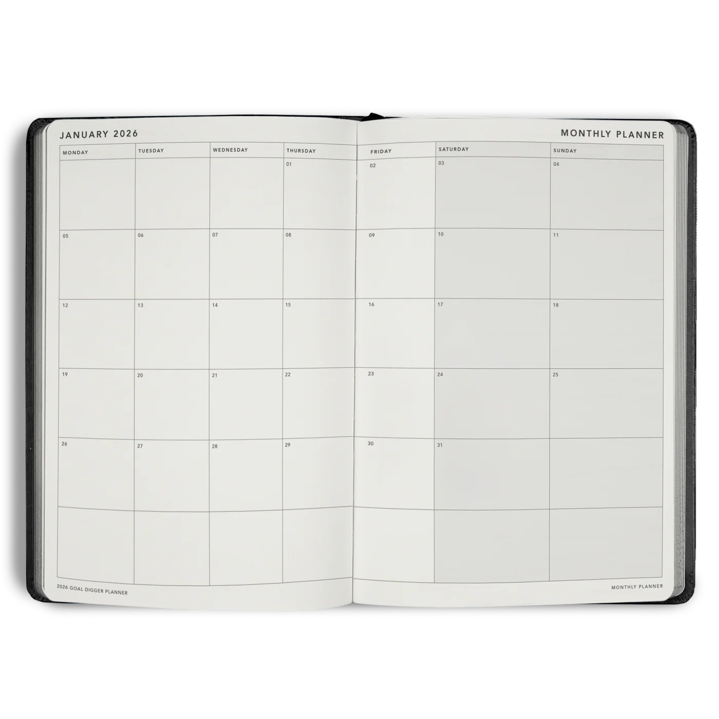 2026 Goal Digger Diary - Bold / Element Blue