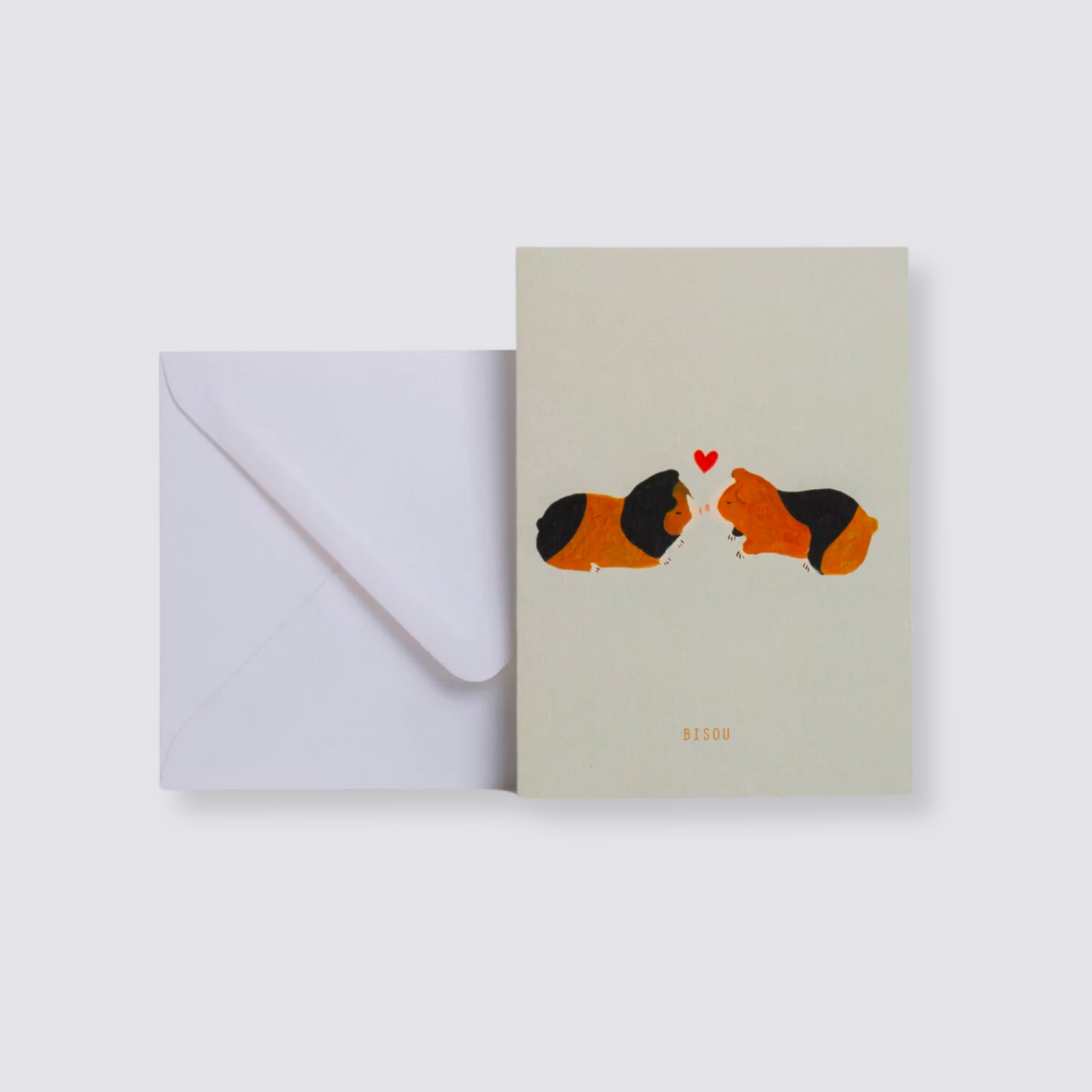 Guinea Pig Kisses Card