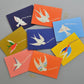 Happy Birthday Bird Notecards - Set of 8