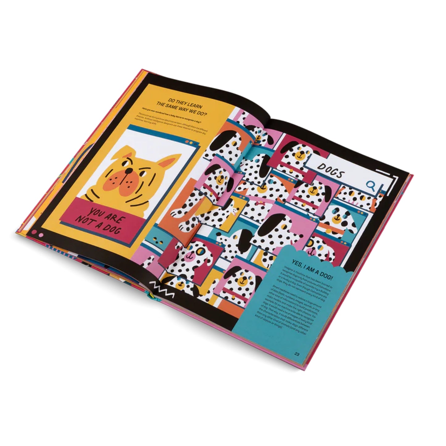 hello robot book open