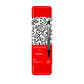 Keith Haring Print ballpoint pen in metal tin