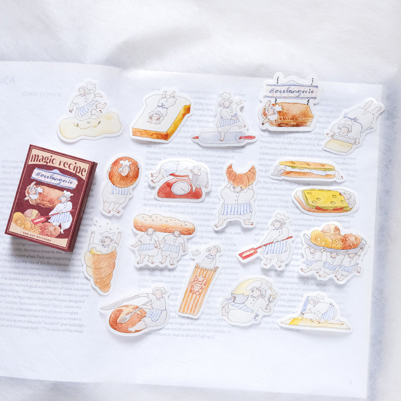 matchbox stickers