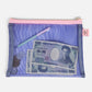 Mesh Pouch Pencil Case Medium - Blue Pink