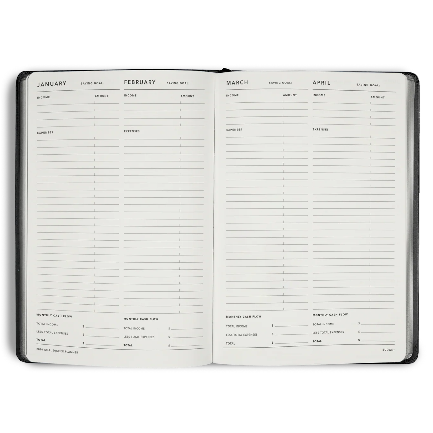2026 Goal Digger Diary - Bold / Element Blue