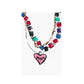 Mums necklace greetings card