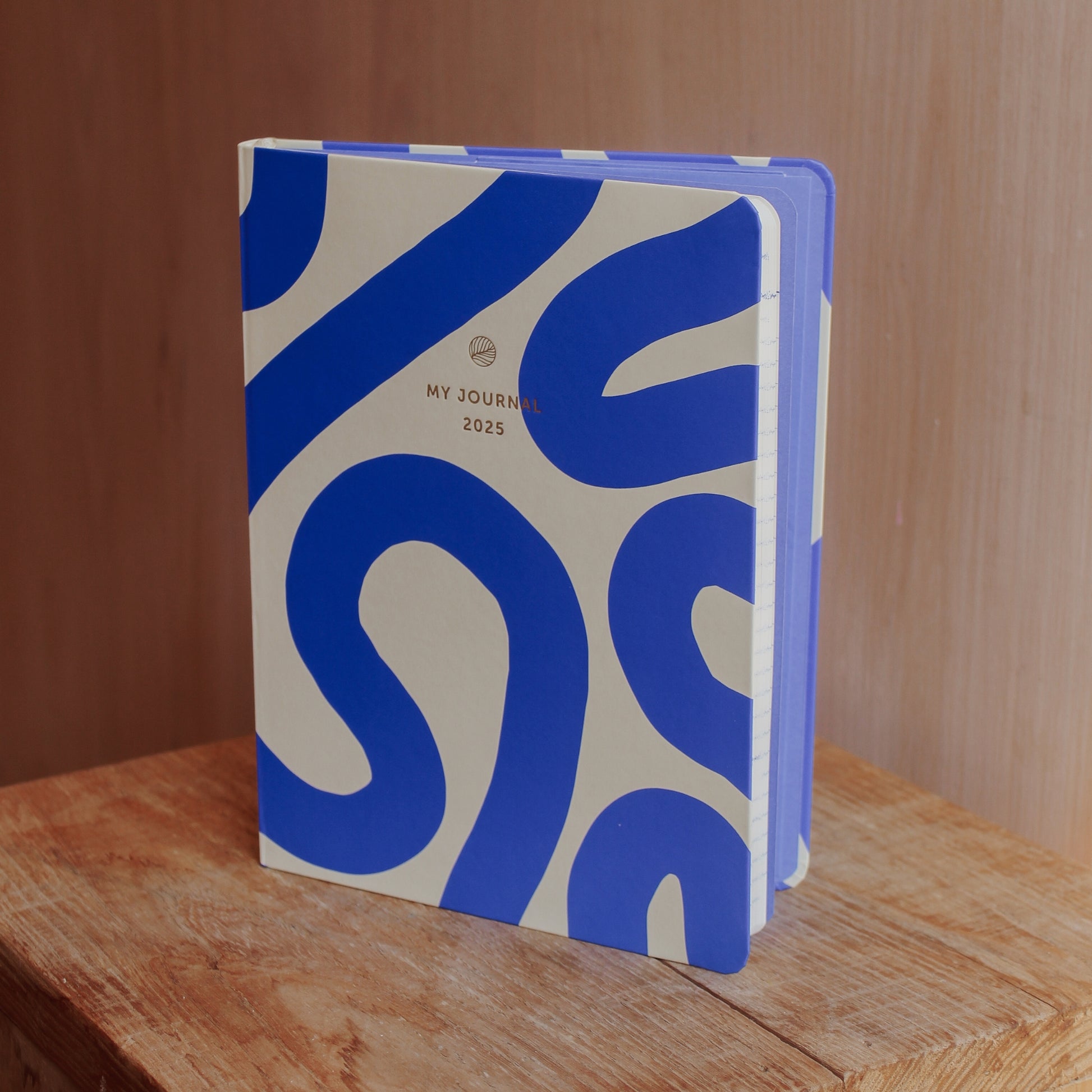 2025 My Journal Weekly Diary - Flow Blue