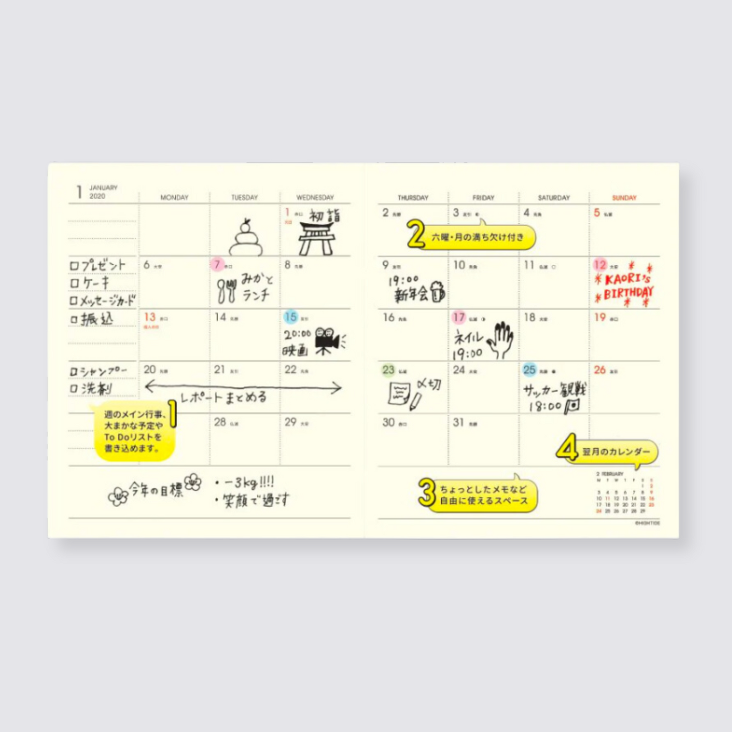 pocket diary 2024 nahe