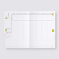 Vertical weekly diary 2024