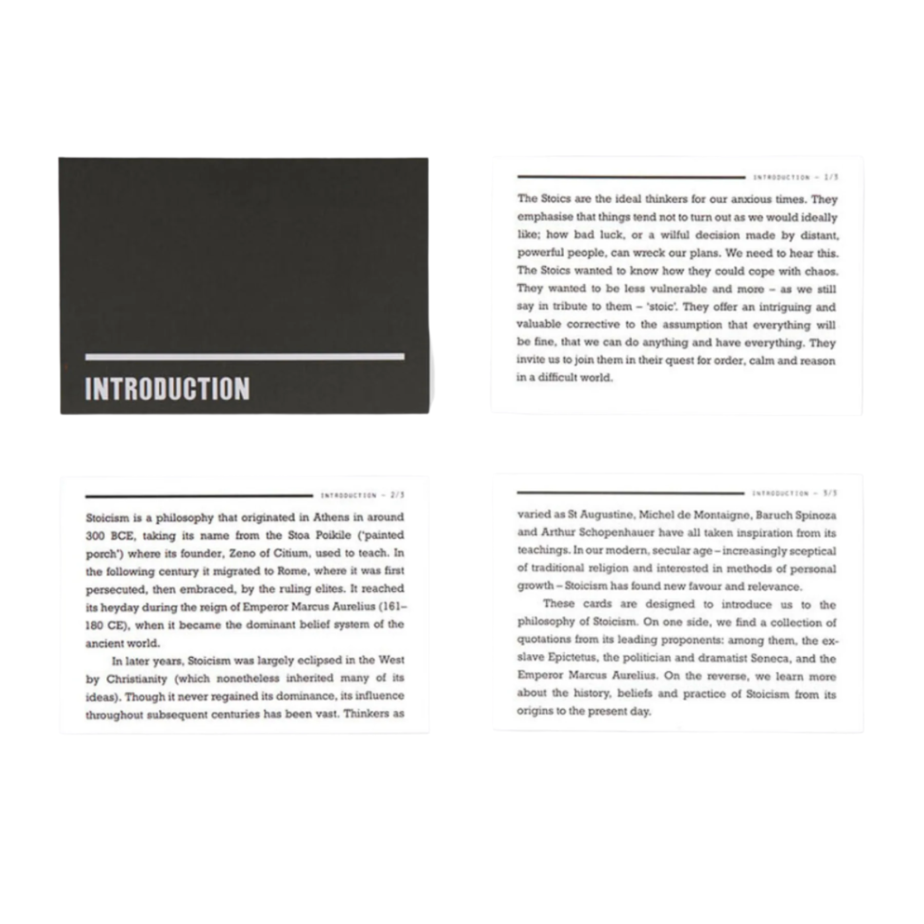 Stoicism Cards