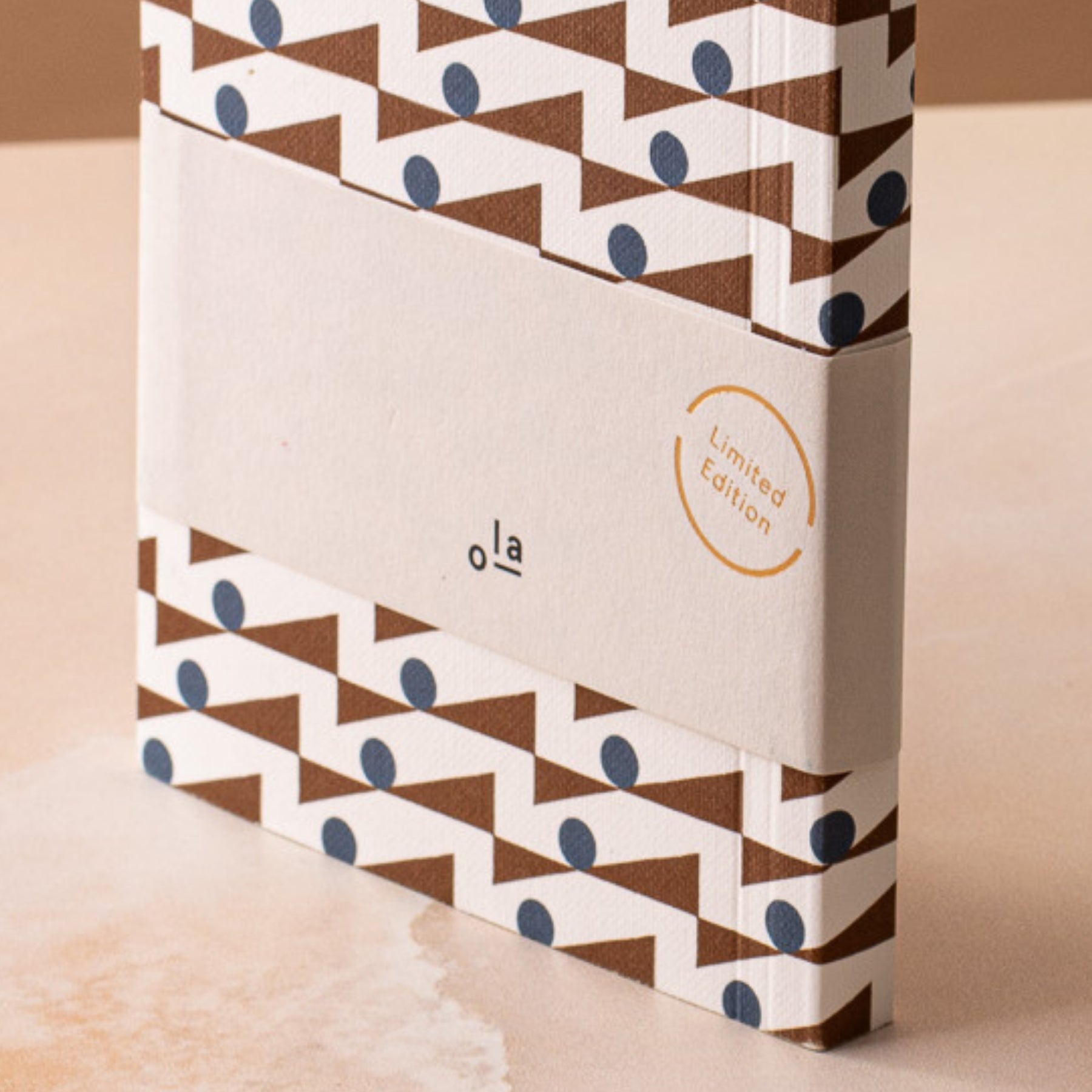 Layflat Weekly Undated Pocket Planner - Enid Brown and Blue