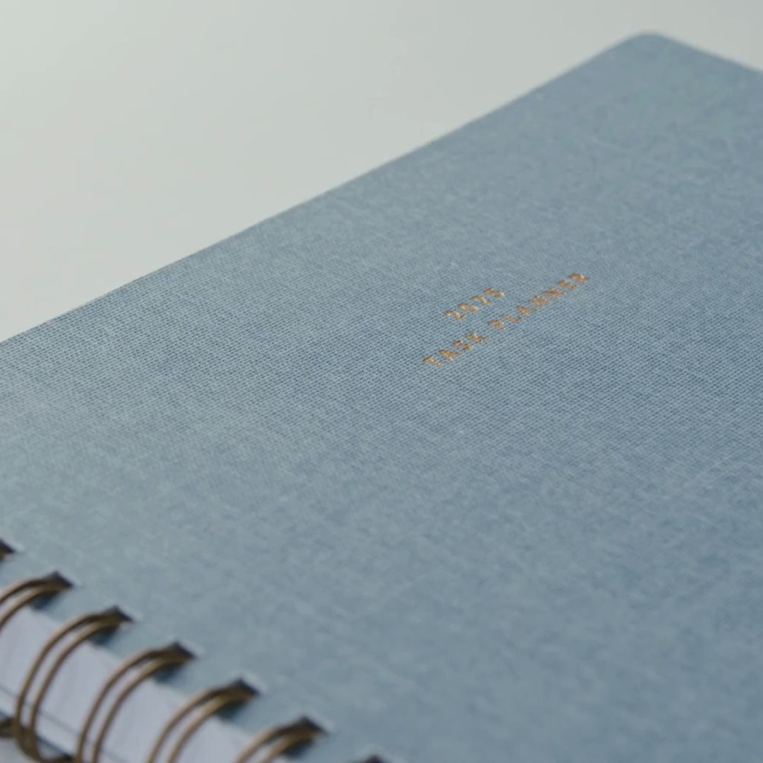 2025 Compact Task Planner - Lavender Grey