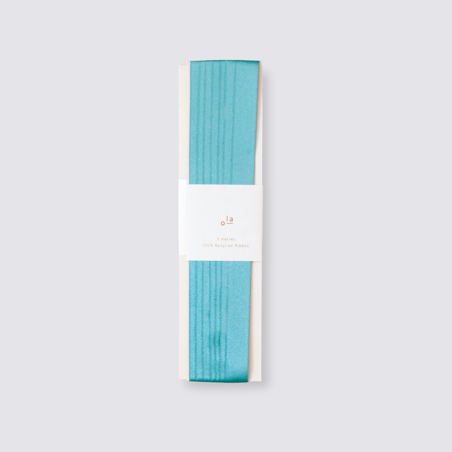 Recycled Ribbon Reel - Calamine Blue