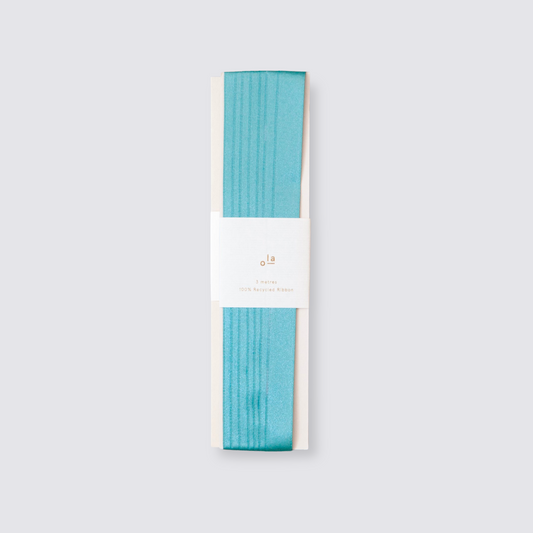 Recycled Ribbon Reel - Calamine Blue