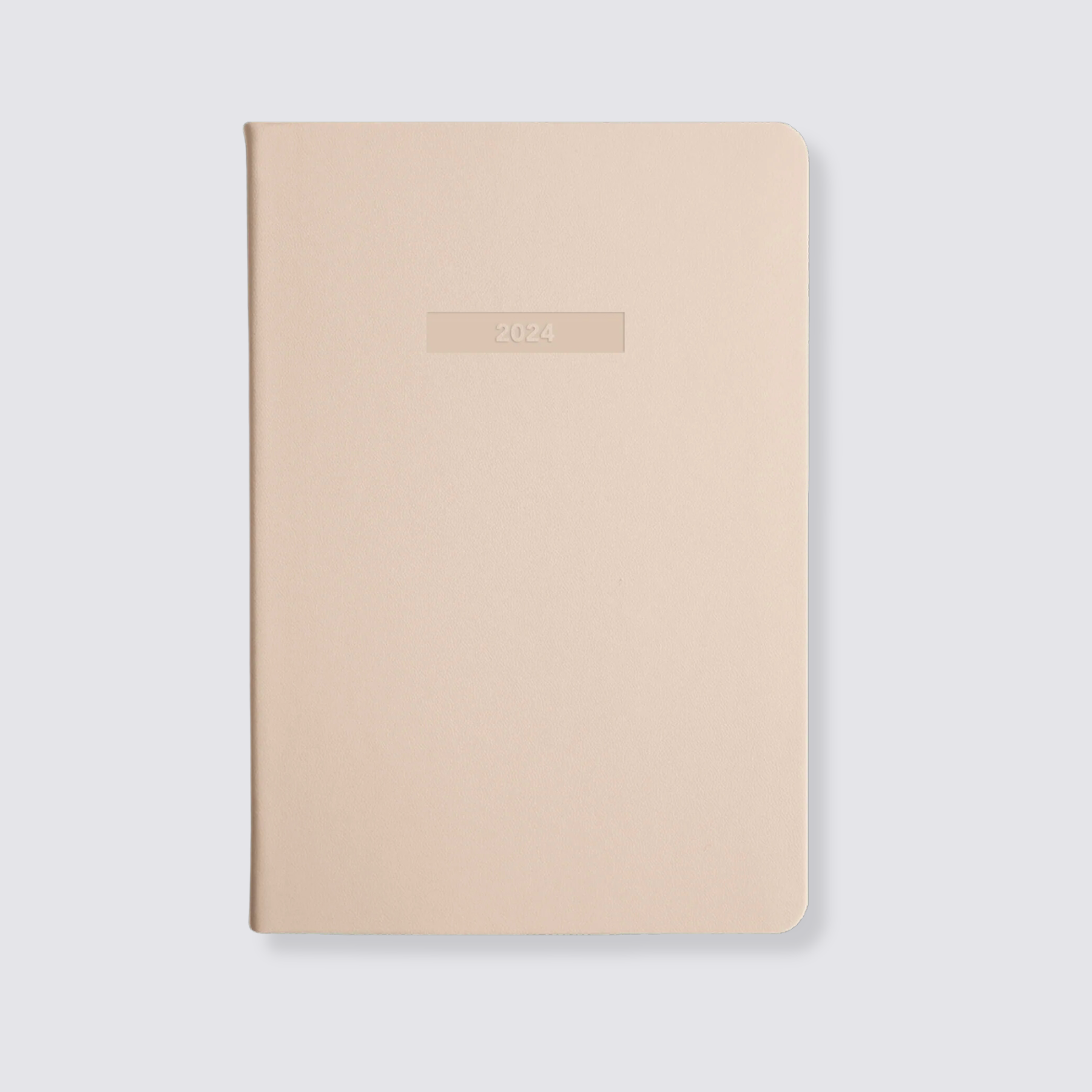 2024 Weekly Spread Diary - Sand