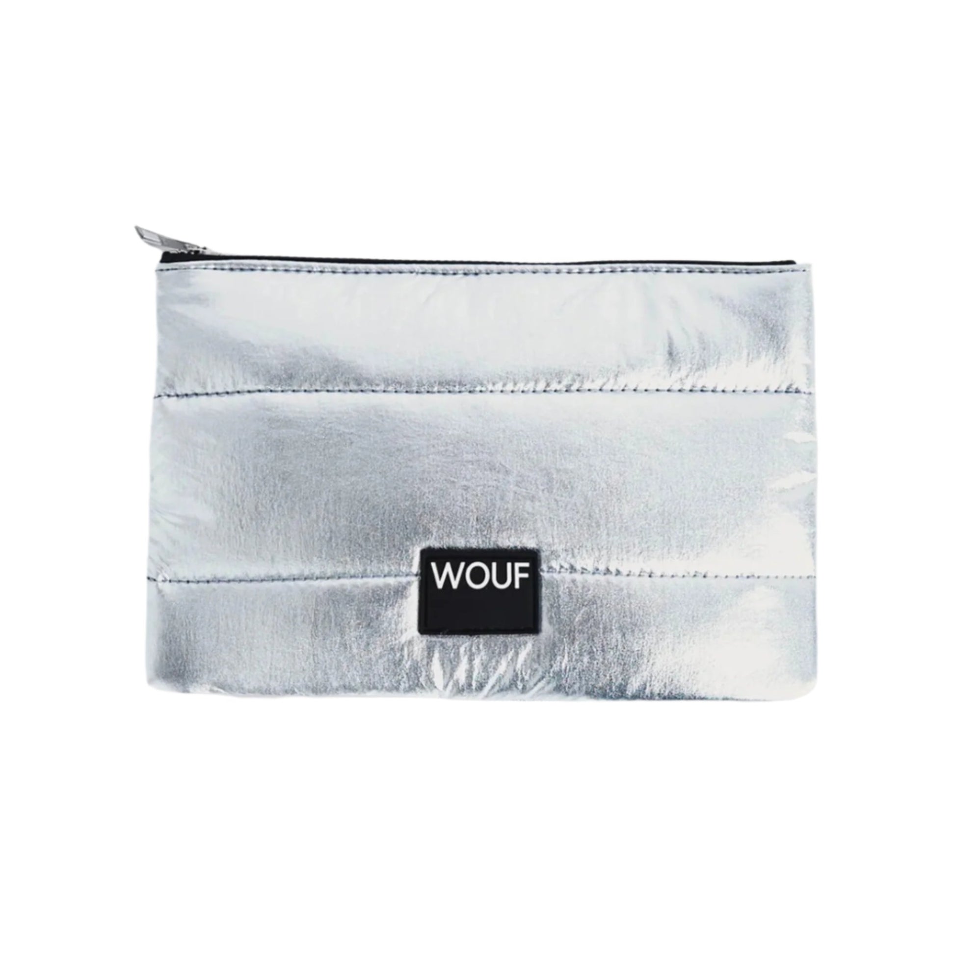 Wouf Glossy Pouch - Silver