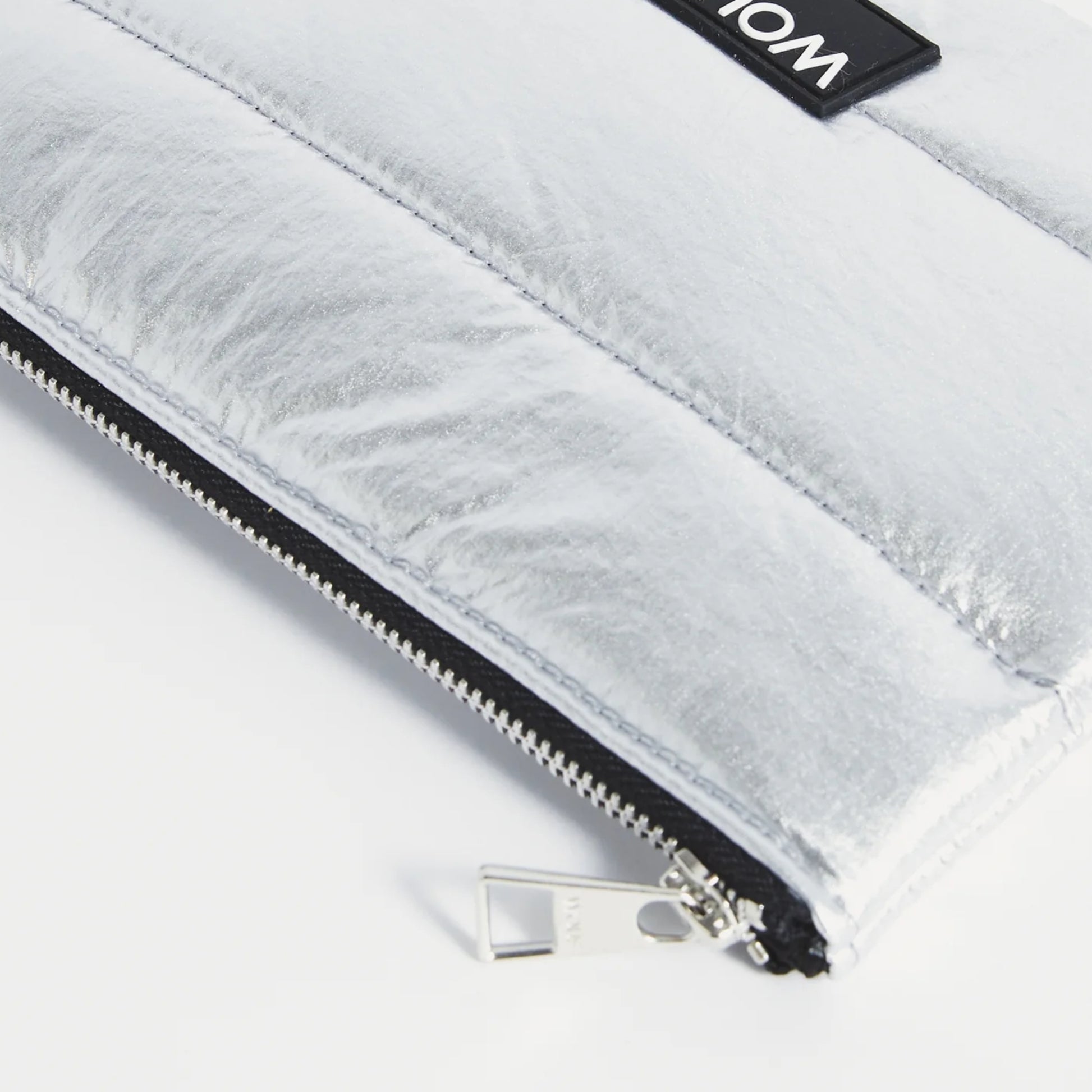 Wouf Glossy Pouch - Silver