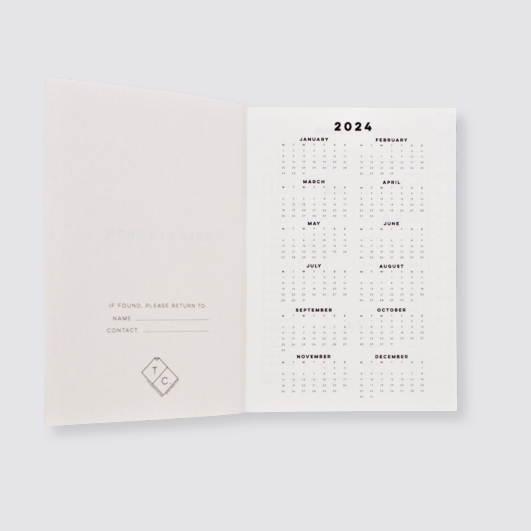 Juno No. 1 2024 Daily Planner
