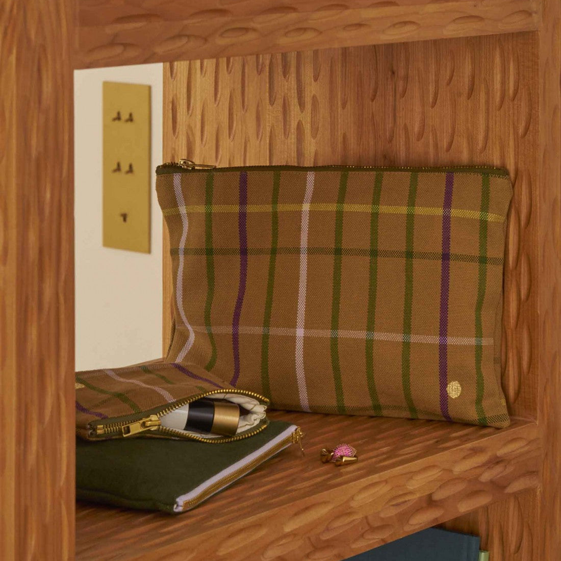 Large Accessories Pouch - Scotty Tartan