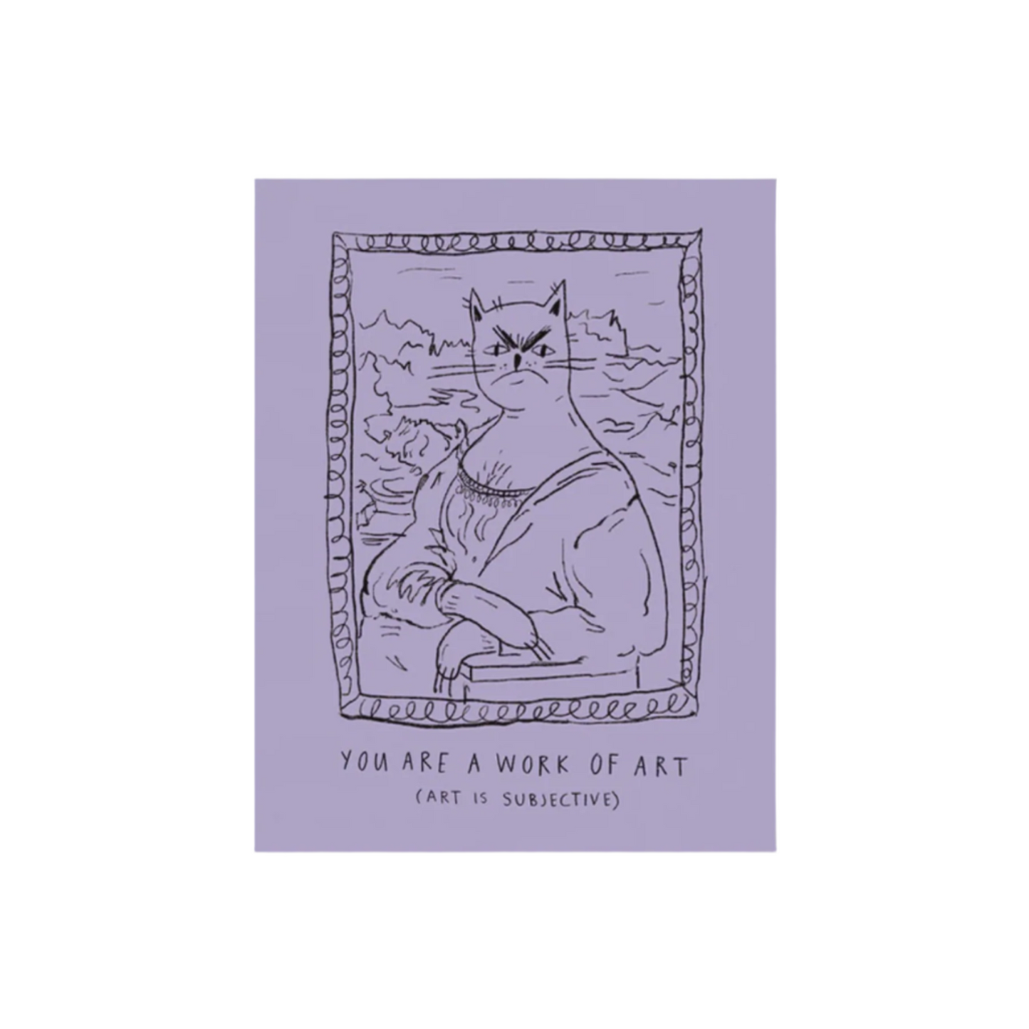 Funny Cat Card