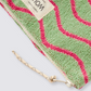 wavy zipper pouch wouf