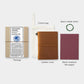 Leather Passport Notebook - Camel