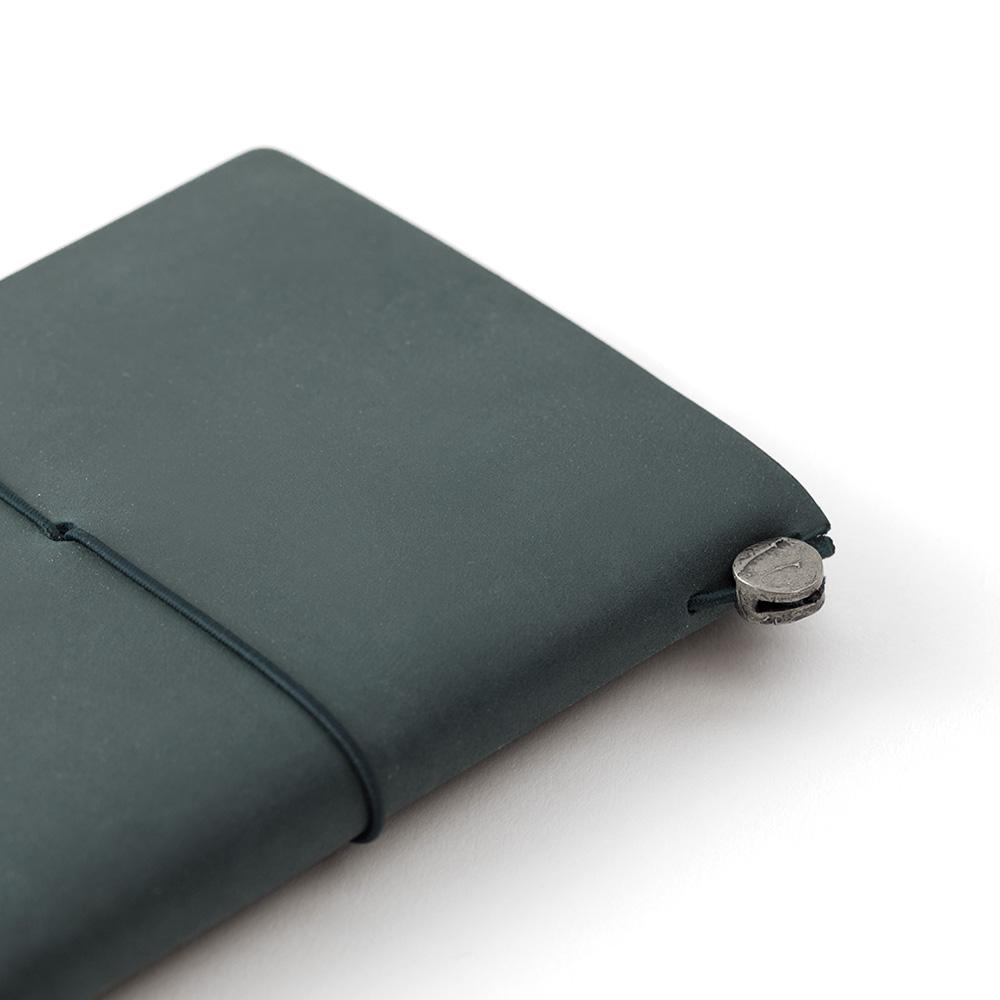 Leather Passport Notebook - Blue