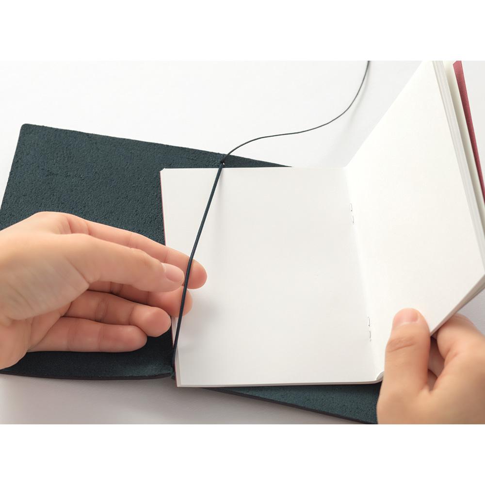 Leather Passport Notebook - Blue