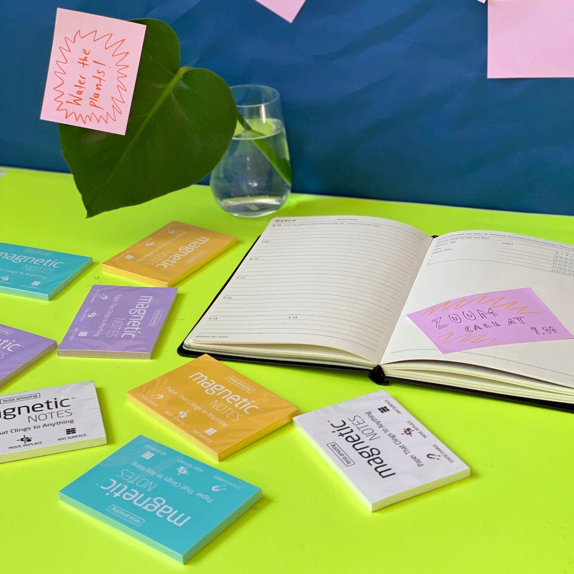 Magnetic Notes - White