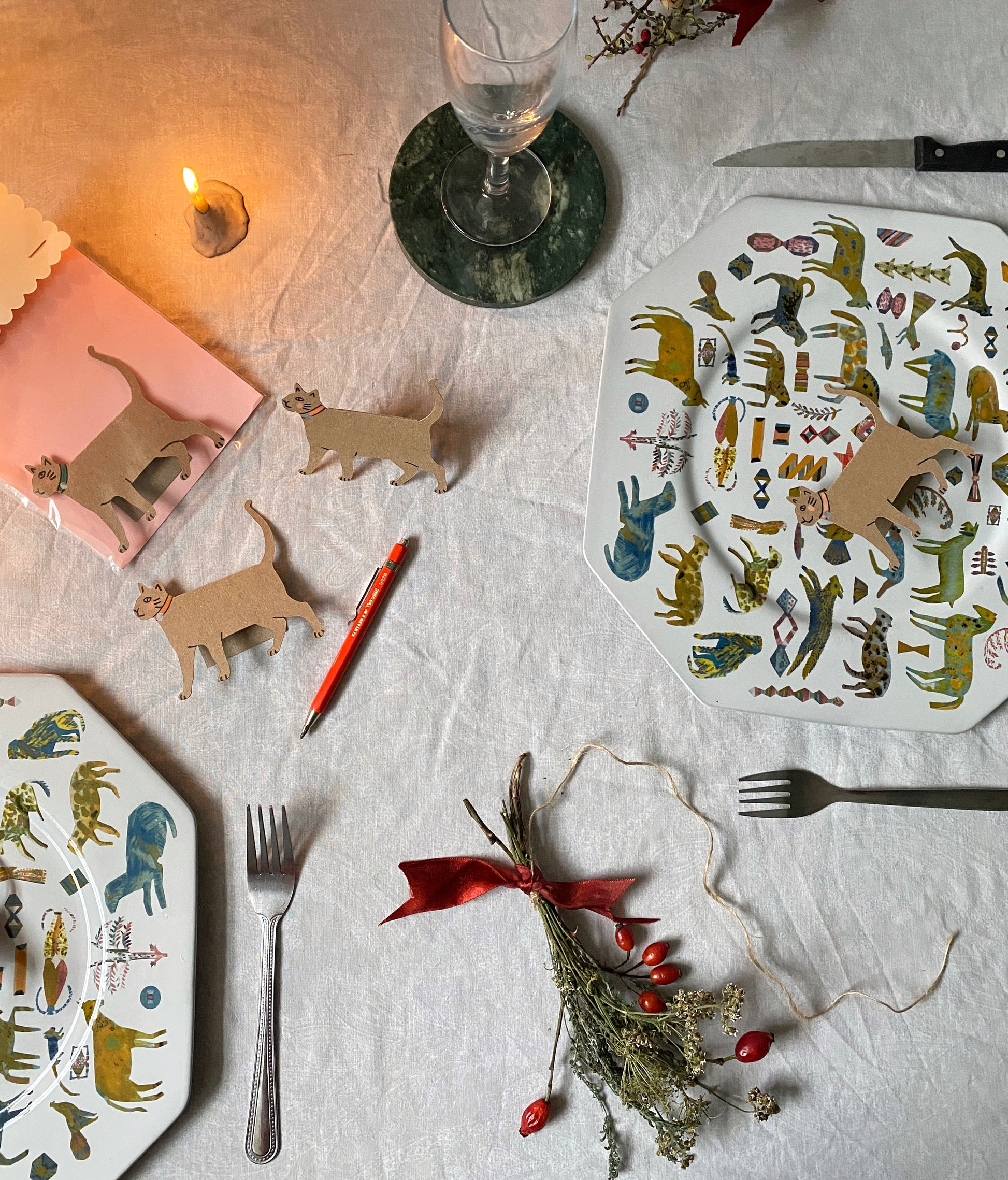 Place Cards - Standing Dachshund