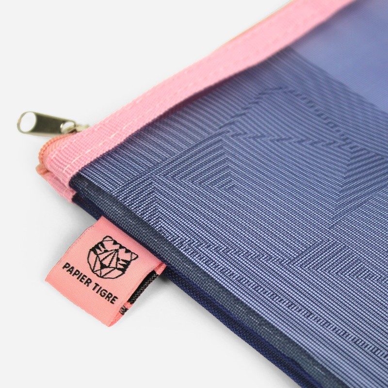 Mesh Pencil Case Papier Tigre