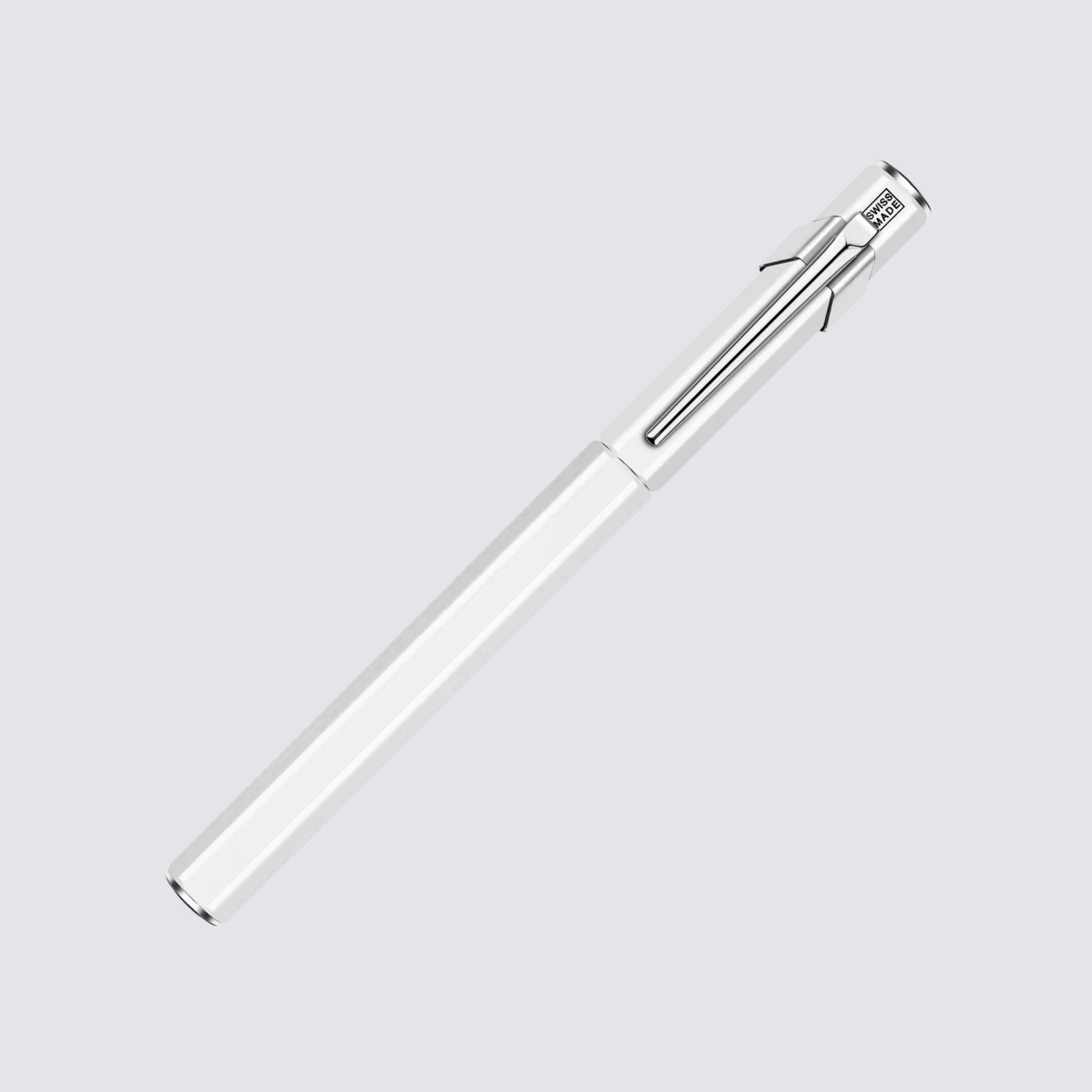 849 Fountain Pen - Medium Nib / White
