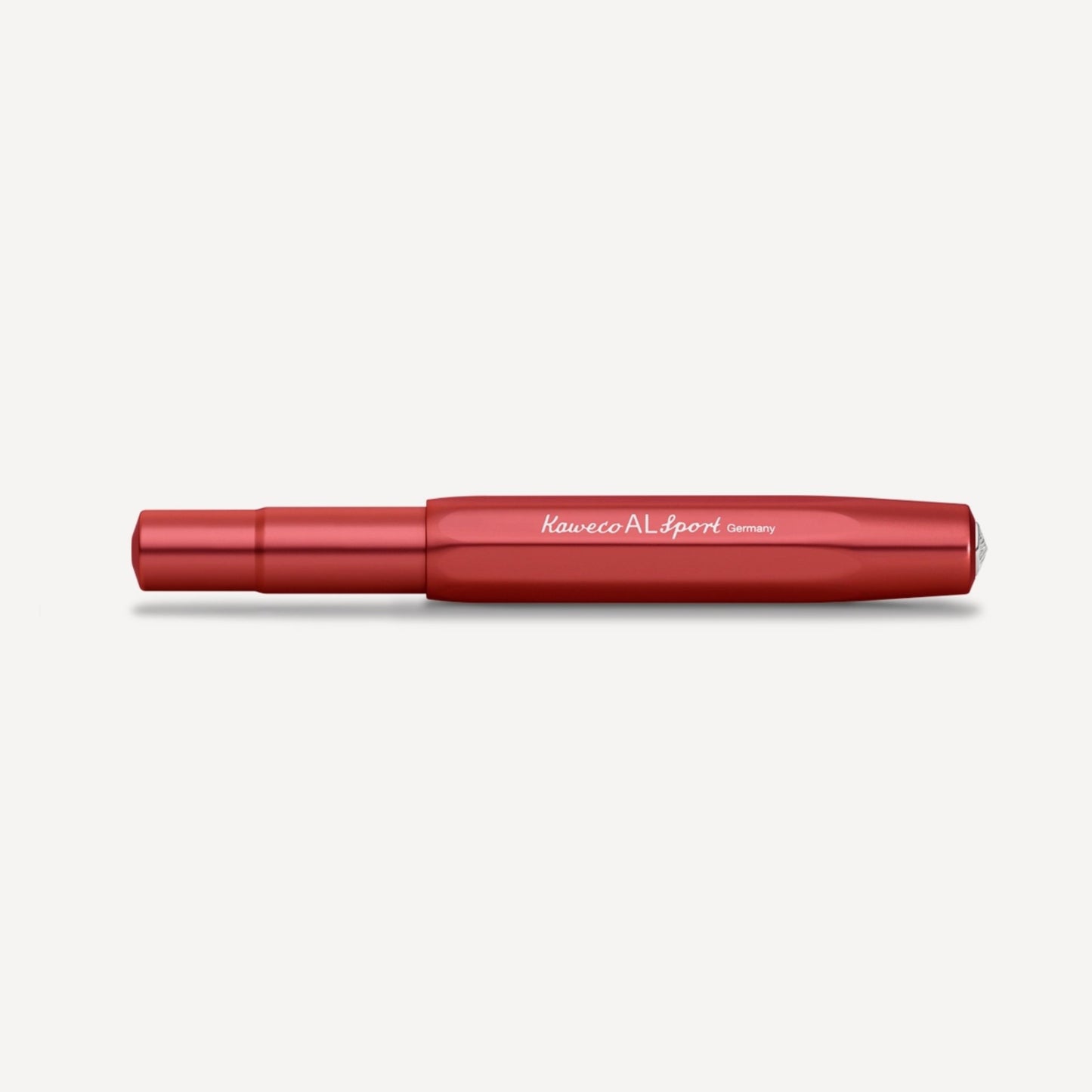 Aluminium Sport Fountain Pen - Deep Red