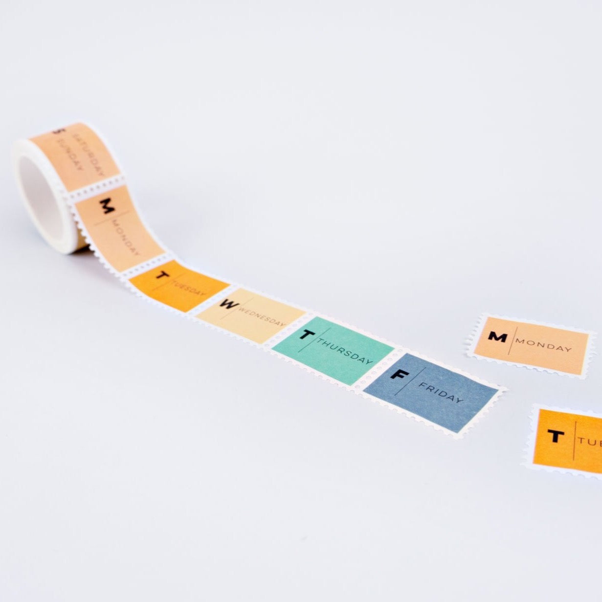 Washi Stamp - Days of the Week