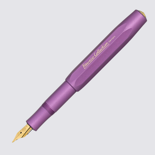 Aluminium Collection Fountain Pen - Vibrant Violet / Medium