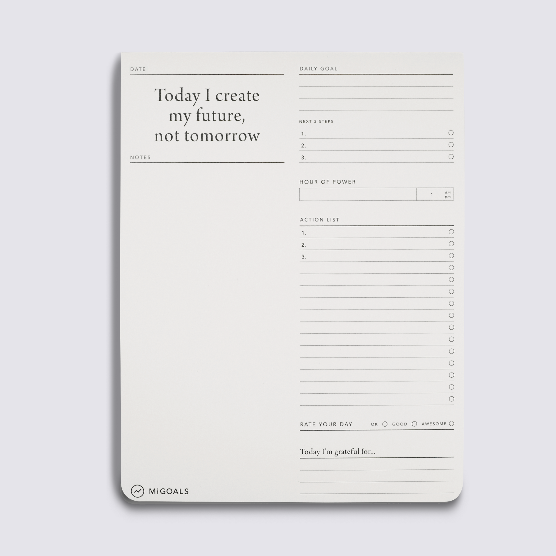 Daily Desk Pad