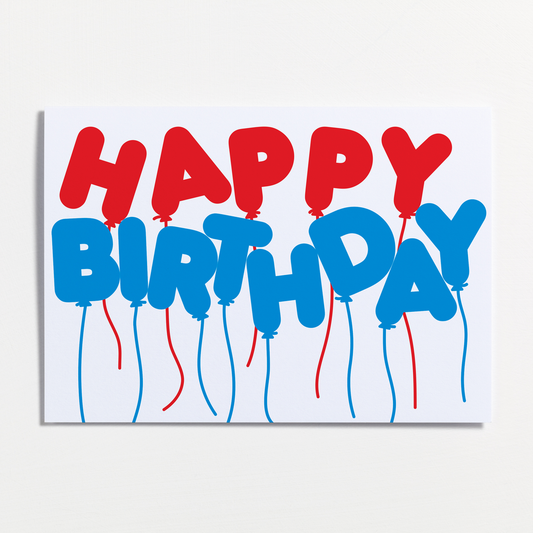 Happy Birthday Balloons
