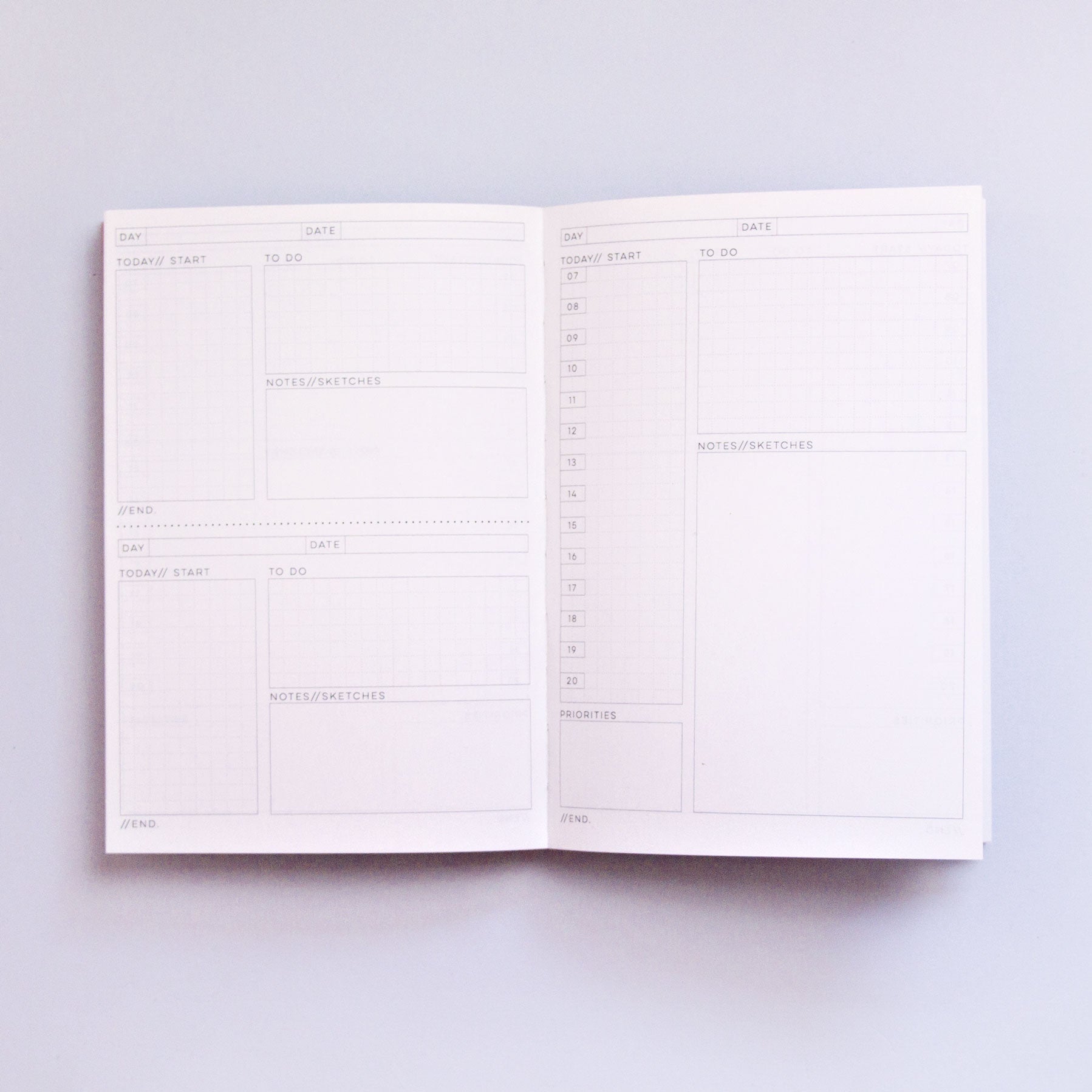 The Daily Undated Planner - Andalucia No. 2