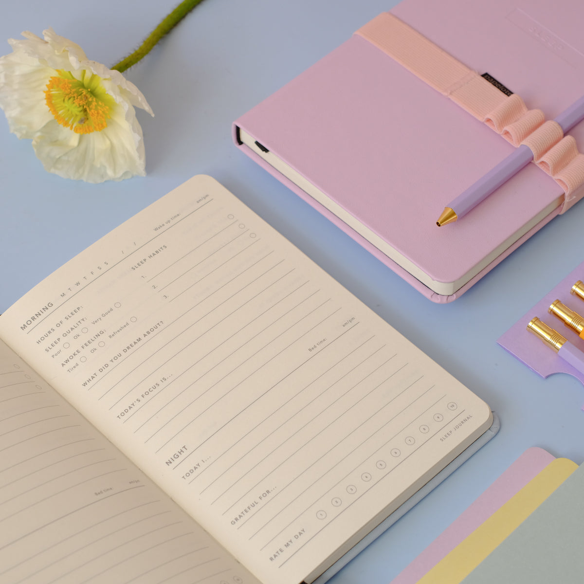 Sleep Journal - Lilac