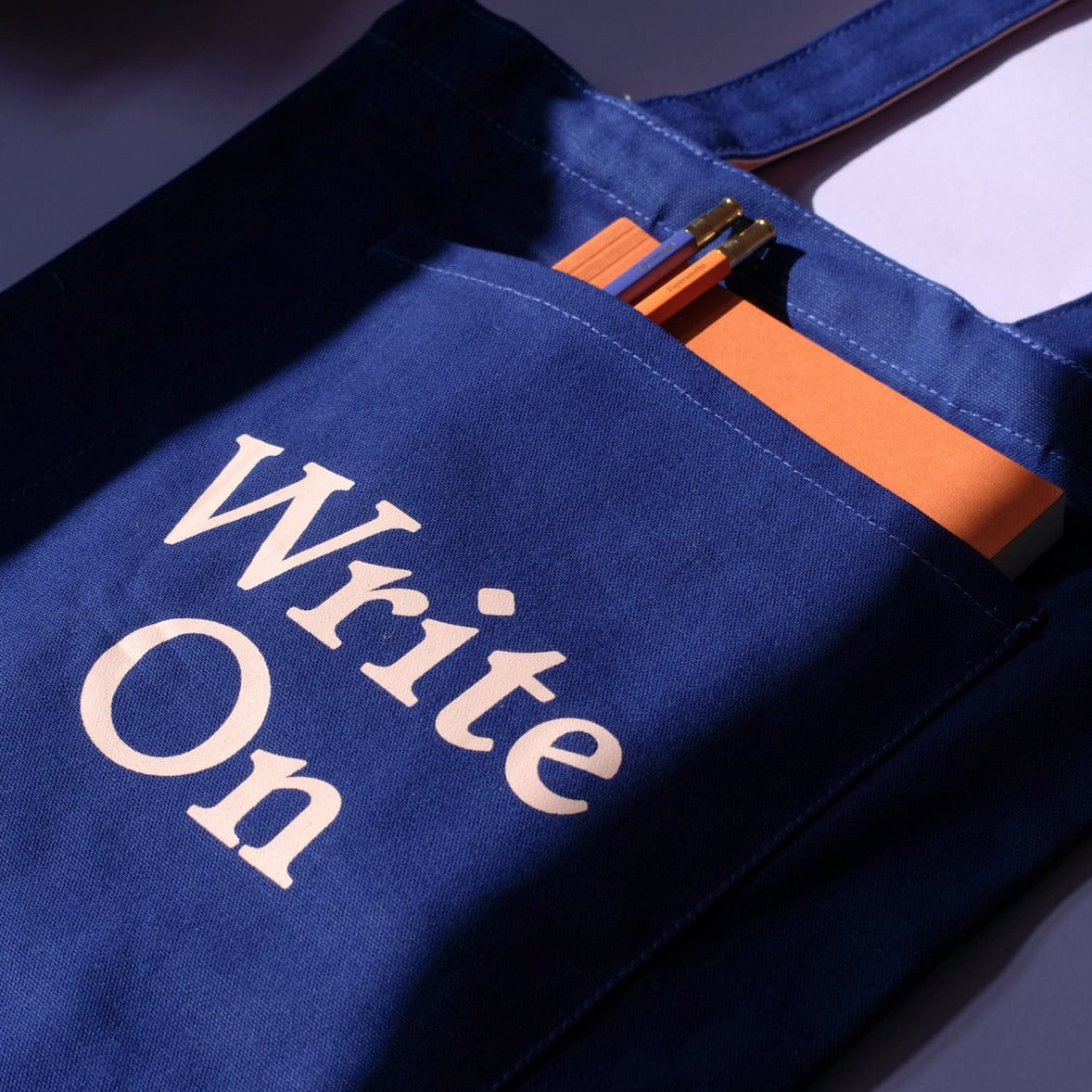 Navy Tote Bag